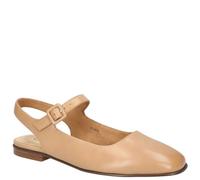 Bella Vita Womens Andie Leather Slingbacks, Saddle, 8.5 Wide