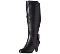 Bella Vita Women's Troy II Plus Dress Wide Calf Boot Knee High, Black, 5 UK