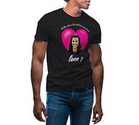 Bella Where The Hell Have You Been loca? Men's Black T-Shirt Size L