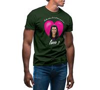 Bella Where The Hell Have You Been loca? Men's Military Green T-Shirt Size XL