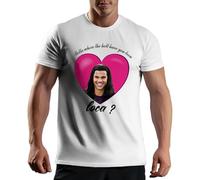 Bella Where The Hell Have You Been loca? Men's White T-Shirt Size L