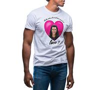 Bella Where The Hell Have You Been loca? Twilight Inspired Men's White T-Shirt Size XXL