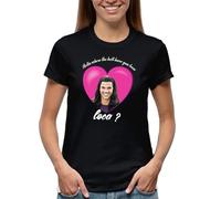 Bella Where The Hell Have You Been loca? Women's Black T-Shirt Size M