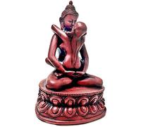 Bellaa 29639 Buddha Statue Yab Yum Shakti Embrace Tantra 6 Inch Tall