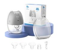 Bellababy Portable Breast Pump Handsfree, Silent and Painless, Long Battery Life, 4 Modes and 9 Suction Levels, Fewer Parts That Need To Be Cleaned, Quick Rechargeable, Breast Pump, 1 Piece