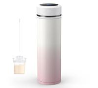Bellababy Portable Quick Milk Cooling Bottle Maker Kit, BPA-Free 3-in-1 Travel Feeding Set with Vacuum Insulated Cup & Milk Powder Dispenser, Can Be Fed in 2 Minutes for Outdoor On-The-Go Baby Feeding