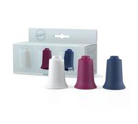 BellaBambi mini Cupping-Set TRIO: SENSITIVE (White) + REGULAR (Blackberry) + INTENSE (Blue) 20 mm