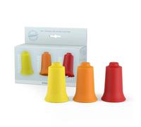 BellaBambi original Cupping-Set TRIO: SENSITIVE (Yellow) + REGULAR (Orange) + INTENSE (Red) 34 mm