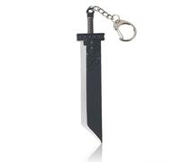 BellaBlend FF7 Remake Buster Sword Keychain Cloud Weapon Game Merch Gift for Gamers Men Women Collectors