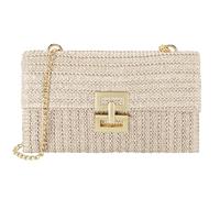 BellaBlend Geflochtene Beach Bag aus Stroh Chic Clutch und Crossbody im Boho-Stil für den Sommer