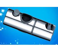 Bellabrunnen Replacement Hand Shower Bracket for Slide Bar Adjustable 30mm O.D, Chrome Plated