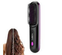 BellaBrush Pro, Bellabrush Pro Hairbrush, Portable Straightening Brush, Heated Hairbrush, Heated Hairbrush for All Hair Types