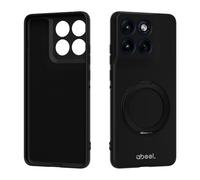 BellaCase MOTO Edge 70 Case [Kickstand] [Embedded Magnet] [Strong Adsorption] [Full Protection] Compatible with MOTO Edge 70 Smartphone(Black)