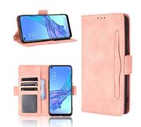 BellaCase Realme 14T 5G/14 5G Case [Wallet Case] [Kickstand] [Card Slots] [Magnetic Flip Cover] Compatible with Realme 14T 5G/14 5G Smartphone(Pink)