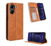 BellaCase Villaon V50S/Philips Essence 12 Case [Wallet Case] [Kickstand] [Card Slots] [Magnetic Flip Cover] Compatible with Villaon V50S/Philips Essence 12 Smartphone(Brown)