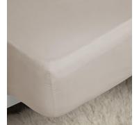 Belladorm Pima Cotton 450 Thread Count Extra Deep Fitted Sheet Oyster (Double)