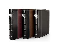 Bellagio-Italia Classic DVD Binder Assortment - Includes Black, Brown, and Burgundy - Store 144 Discs