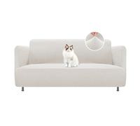 BellaHills High Stretch Sofa Cover 2 Seater SÖDERHAMN Cover Pets Friendly Sofa Slipcovers for Living Room Couch Covers Washable Furniture Protectors (2 Seater, Pale Oak)