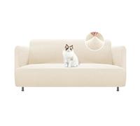 BellaHills High Stretch Sofa Cover 2 Seater SÖDERHAMN Cover Pets Friendly Sofa Slipcovers for Living Room Couch Covers Washable Furniture Protectors (2 Seater, Natural)