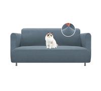 BellaHills High Stretch Sofa Cover 2 Seater SÖDERHAMN Cover Pets Friendly Sofa Slipcovers for Living Room Couch Covers Washable Furniture Protectors (Oversize 2 Seater, Stone Blue)