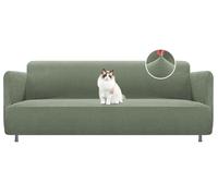 BellaHills High Stretch Sofa Cover 3 Seater 1 Piece Pets Dogs Friendly Non Slip Sofa Slipcovers for Living Room Couch Covers Washable Furniture Protectors (Oversize Sofa, Sea Grass)