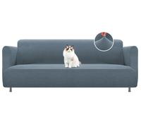 BellaHills High Stretch Sofa Cover 4 Seater Replacement Compatible Cover for Söderhamn Sofa Non Slip Sofa Slipcovers for Living Room Couch Covers Washable Furniture Protectors (4 Seater, Stone Blue)