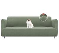 BellaHills High Stretch Sofa Cover 4 Seater Replacement Compatible Cover for Söderhamn Sofa Non Slip Sofa Slipcovers for Living Room Couch Covers Washable Furniture Protectors (4 Seater, Sea Grass)