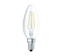 BELLALUX LED lamp, E14 base, Cold white (4000K), Clear filament, Candle shape, Replacement for conventional 25W bulb, 1-pack