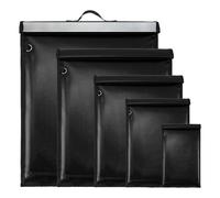 Bellamei 5 Pack Faraday Bags, Large Faraday Bag Emp Proof with Handle, Anti Tracking Faraday Cage for Phones & Laptops & Tablets & Radio & Car Keys, Fireproof & Waterproof Faraday Key Fob Protector