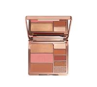 Bellamianta Makeup Palette All-In-One, Travel Friendly, Full Face & Eye, Blush, Sculpting Bronzer, Eyeshadow, Highlighter, Peach Bronze