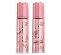 Bellamianta Summer Infused Tanning Mousse Duo Bundle, Medium & Dark Shade, Hyaluronic Acid & Superfruit Formula, 175ml, 2 Pack