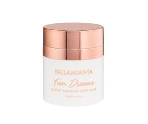 Bellamianta Tan Dreams Luxury Tanning Sleep Mask, Overnight Self-Tanner, Hyaluronic Acid & Ceramides, Hydrating Formula