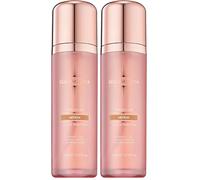Bellamianta Tanning Oil, Clear Transfer-Free Formula, Medium/Dark, Suitable for All Skin Types, Natural Flawless Finish, Vitamin C, E, A & Superfruit Blend, 7-Day Lasting (Medium) (Pack of 2)