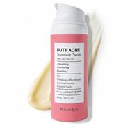 BellamiLuxx Pimple Cream for Buttocks & Body: Acne Cream for Folliculitis and Pimples on Back, Buttocks and Thighs with 2% Salicylic Acid & Tea Tree Oil - Nourishing Cream for Smooth Skin