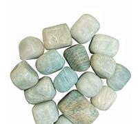 BellaMira Amazonite Stone Healing Crystal, Single Polished Stone, Healing Crystal Inspires Truth, Sincerity, Self-Love, Communication, Integrity, Trust, Clarity, Prophecy and Inner Balance.