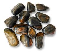 BellaMira Blue Tiger’s Eye Healing Crystal, Single Polished Stone, Healing Crystal for Calm, Focus, Stress Relief, Intuition, Protection, Communication, Self-Confidence & Soothing Anxiety