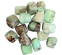 BellaMira Chrysoprase Tumblestone Healing Crystal, Single Polished Stone, Healing Crystal for Spiritual, Protection, Communication, Eoquence, Balance, Stability, Hope, Choices