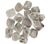 BellaMira Clear Quartz Tumblestone Healing Crystal, Single Polished Stone, Healing Crystal for Harmony, Energy, Psychic Abilities, Clarity, Calmness, Healing, Dispel Negative Energy, Spiritual Growth