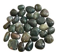 BellaMira Fancy Jasper Tumblestone Healing Crystal, Single Polished Stone, Healing Crystal for Well-Being, Relaxation, Focus, Contentment, Compassion, Nurturing, Healing, Completion