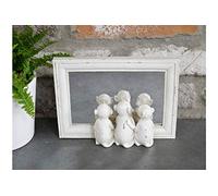 BellaMira Lifestyle Accessories Artisan Mirror Wall Or Desktop (Choice Of) Three Monkeys Shabby Chic Design Industrial Copper Upcycled Home Decor Gift (3 Monkeys Mirror)