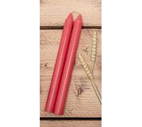 BellaMira Lifestyle Accessories French Cancan Spicy Scented Tapered Dinner Candle Delicate Red Indoor Use 16 Hours Burn Time (1 Candle (Single))