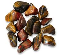 BellaMira Mugglestone Healing Crystal, Single Polished Stone, Healing Crystal for Calm, Creativity, Grounding, Courage, Strength, Stamina, Energy, Self-Confidence & Stability