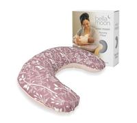 BellaMoon Mini Nursing Pillow for Baby Feeding - Breastfeeding Support Cushion for Moms - Maternity & Pregnancy Pillow - Baby Sleeping, Side Sleeper & Arm Support - Newborn Baby Essentials Set