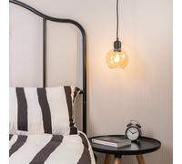 Bellamy Easy Fit Amber Glass Shade ValueLights Amber 6 inches