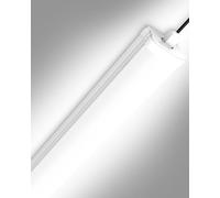 Bellanny 145cm LED Batten Light, 50W 5000LM 6500K Cool White LED Tube Light, IP65 Waterproof Ceiling Light Strip for Workshops, Hotels, Office, Bath Centres, Garage