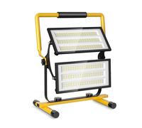 Bellanny 200W LED Work Light 2,0000LM Super Bright Portable Floodlight 6500K Job Site Light with Independent Switch Control IP66 Waterproof Plug in Work Light for Garage Workshop Construction Site