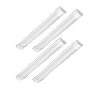 Bellanny 4 Pack 10W LED Batten Light, 1ft 30cm 1200LM 4000K Neutral White LED Tube Light, Low Profile Wall or Ceiling Surface Mounted Fitting for Ceiling of Home, Office, Workshop & Garage Lighting