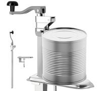 Bellanny 42cm Commercial Can Opener for Cans Up to 10inch/25cm Tall, Adjustable Height Industrial Tin Opener, Heavy Duty Manual Can Opener with Base for Hotels, Restaurants, Bar