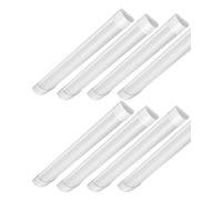 Bellanny 8 Pack 10W LED Batten Light, 1ft 30cm 1200LM 4000K Neutral White LED Tube Light, Low Profile Wall or Ceiling Surface Mounted Fitting for Ceiling of Home, Office, Workshop & Garage Lighting