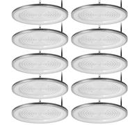 Bellanny 800W LED UFO High Bay Light - 80000LM High Bay Light 6500K Daylight White Warehouse Lighting IP66 Waterproof Commercial Lighting Fixture for Workshop Factory Warehouse Garage(10 Packs)